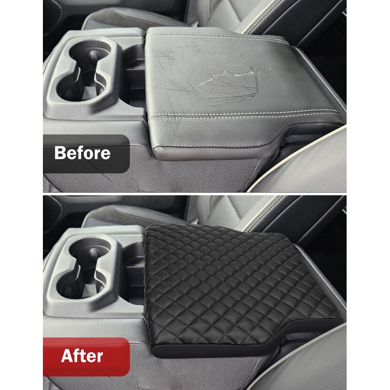 KBH Car Center Console Armrest Cover for Dodge Ram 1500