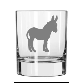Unbranded Donkey Glass FREE Personalizatio - Wine with Stem