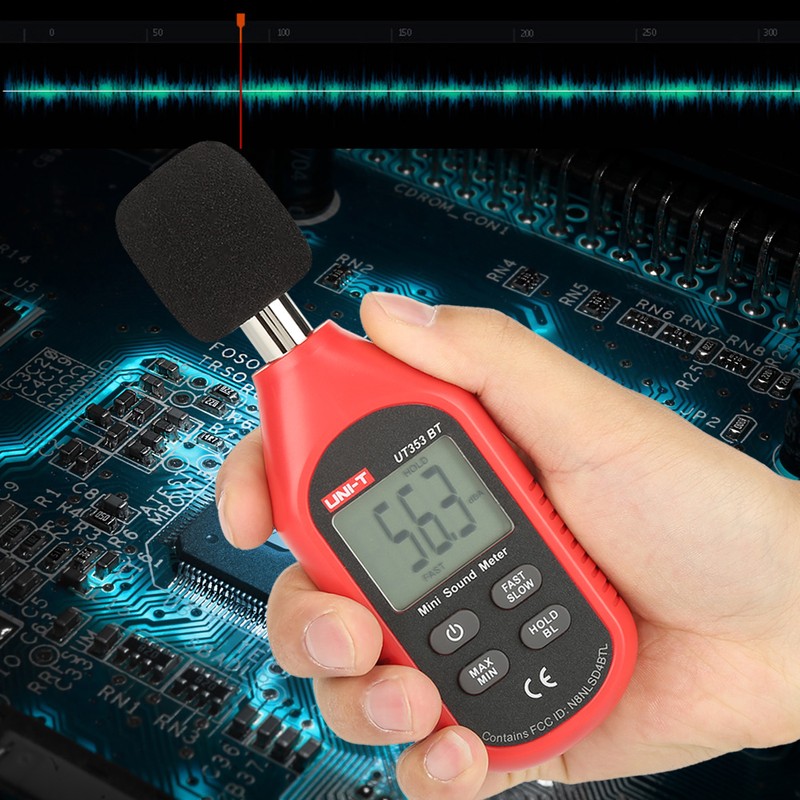 Uni T UT353BT Sound Level Meter Digital Bluetooth Noise Meter