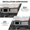 RAZPOY for Bronco Air Conditioning Outlet Vent Trim, 4PCS Center