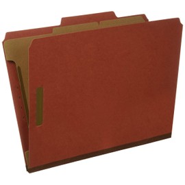 Nature Saver Classification Folders, Red (NATSP17206)