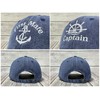 Shenbors Captain and First Mate Caps, Navy & Navy Baseball