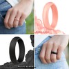 ThunderFit - Alianza de silicona, anillo de goma de 5.5