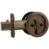 Stone Harbor Hardware Round Pocket Door Lock, Privacy Function, 2-3/8"