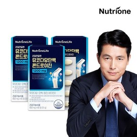 Nutri One Life [Nutri One] Mucopolysaccharide protein Chondroitin 1200 for joint cartilage, 3 boxes, 3 months supply / 뉴트리원라이프 [뉴트리원]관절연골엔 뮤코다당단백 콘드로이친1200 3박스3개월분