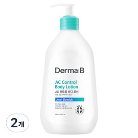 Dermavi AC Control Body Lotion, 400ml, 2 units / 더마비 AC컨트롤 바디 로션, 400ml, 2개