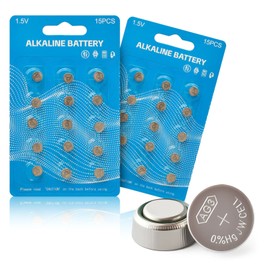Soyasi LR41 Batteries 30 Pack, AG3 L736 392 384 192 Premium Alkaline Battery 1.5V Button Coin Cell Batteries