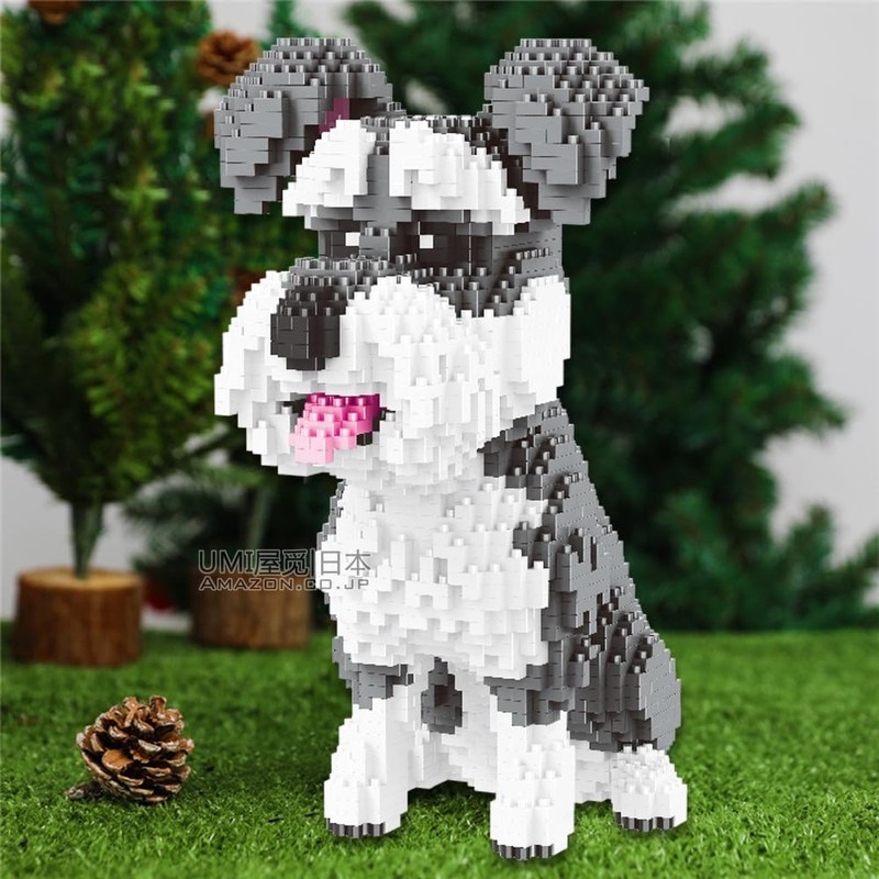 BALODY Blocks Dog Dog Building Blocks Animals Mini Blocks Kids