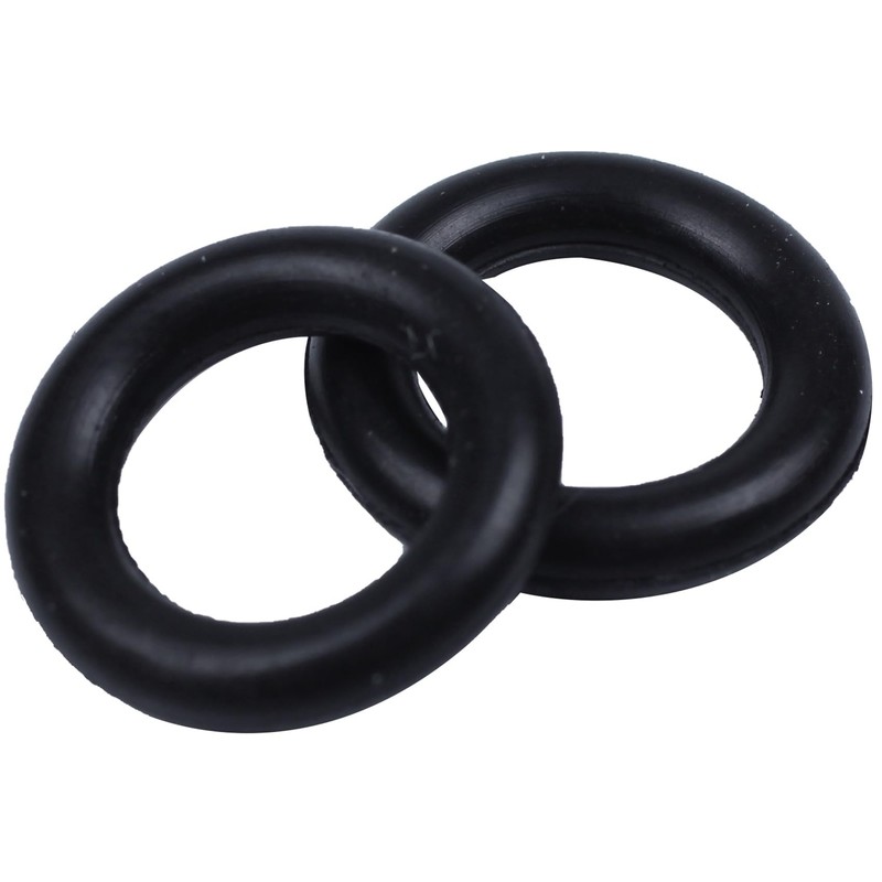 400 Pieces Black Nitrile Rubber O Ring Seals Washers 12
