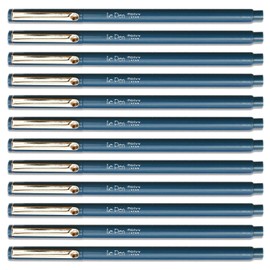 Uchida Lepen Permanent Marker - Oriental Blue Ink 1 Box