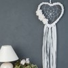 DECHOUS 9Pcs Metal Rings for Macrame, Heart Shape Dream Catcher