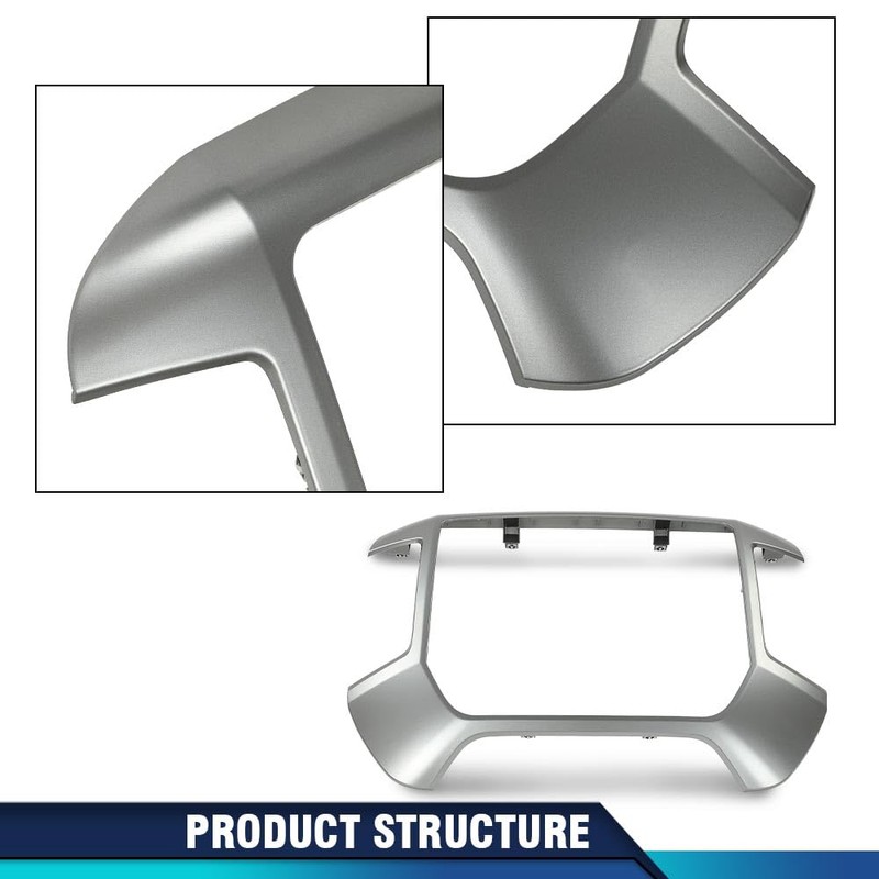 PIT66 Dash Center Control Bezel Panel Compatible with Chevy Silverado