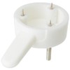 Merriway® BH01676 (20 Pcs) Small 22mm (7/8 inch) White Nylon