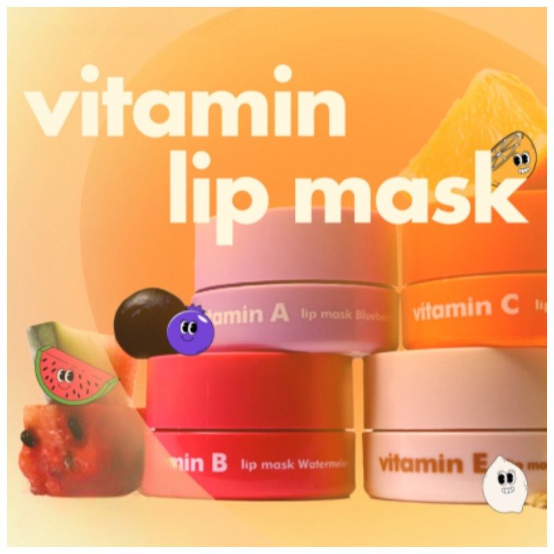 The Face Shop Vitamin A Lip Mask 14g, Shade:Vitamin E