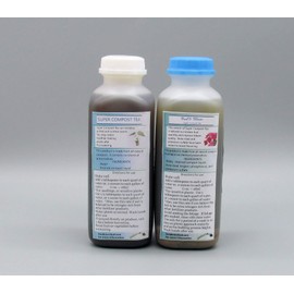 Grow and Flower Combo Pack (Two Products, one 16 oz Bottle of Each)) Natural and Organic for Plant Food, Nutrient, Fertilizer and Growth Efficiency