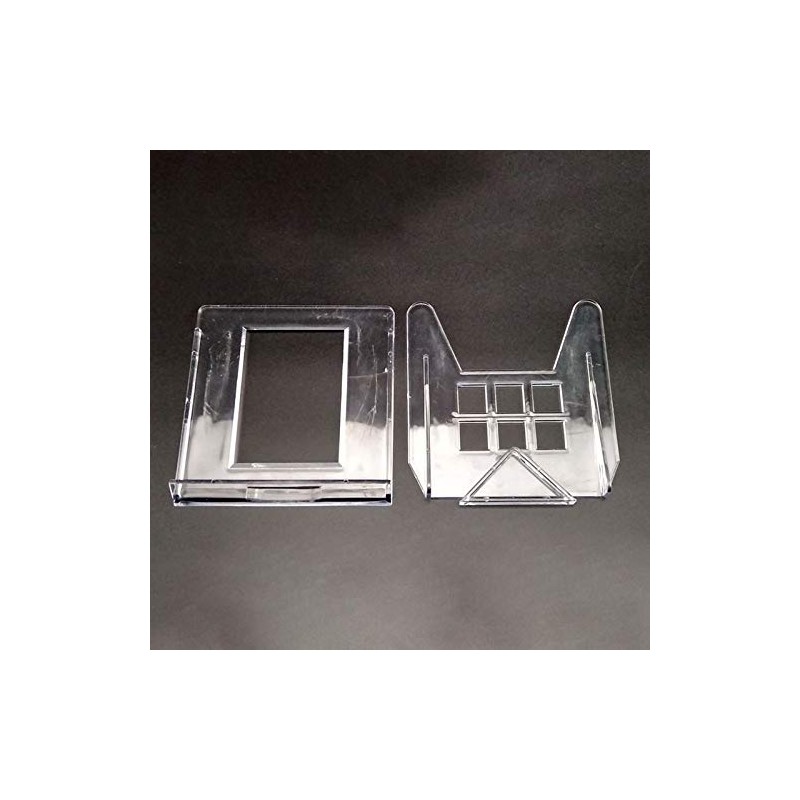1PCS Clear Plastic Easels or Stand/Plate Holders Adjustable to Display
