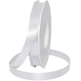 Morex Ribbon Style 187 Ribbon, 5/8 inch by 100 Yards, White