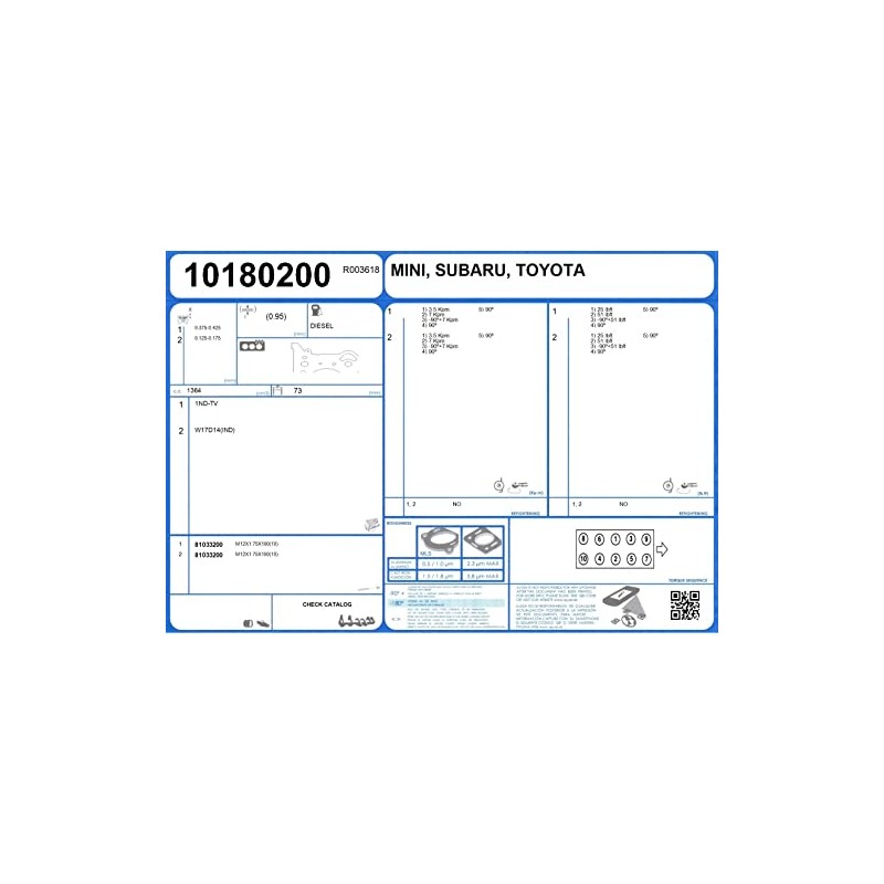Gasket, cylinder head