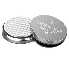 CR1225 Coin Cell Battery 3V Lithium-Metal for Thermometers, Watches, etc. (15-Pack)