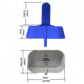 4 Pack Drip Free Silicone Popsicle Holders,Reusable Popsicle Holders with Straw,2 Slots Popsicle Drip Catcher for Family Summer Pool Party(4 Color)-SATONBEYI