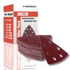 Delta Sanding Triangles with Velcro, Grit 240, Pack of 100,