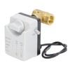 Nimomo DC 12V-24V 2-Way Motorized Ball Valve, DN15 1/2" Brass,