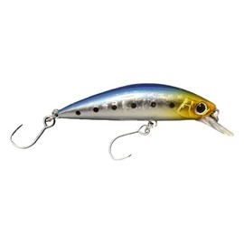 Light Tackle Central - 2" Micro Jerkbait (Spotted Chrome Blue Back)