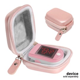 HKESTG - Estuche WGear para Zacurate Pro 500DL, niños: Innovo Deluxe, Santamedical 2. Facelake FL400 t. FL350: Vive Precision Spo2 Accumed cms-50dl, 50D1, Healthtree (oro rosa)