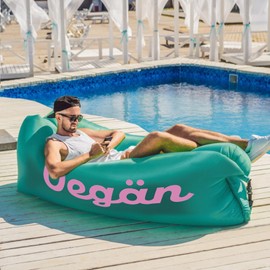 Balakaka Inflatable Safa 160 x 75 x 55 cm, Waterproof Inflatable Air Sofa Bring Storage Bag, Portable Foldable Air Lounger for Camping, Beach, Hiking, Travel