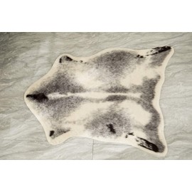 Animal Rug Cow Print Rug Fun Faux Cowhide Area Rug Nice for Decorating Kids Room 31" W x 43" L