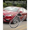 Hood Release Cable Pull Handle Assembly Fit for Ford Fusion