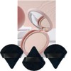 6 Pieces Face Powder Puff，Makeup Sponge Soft Velour，Powder Puffs Makeup