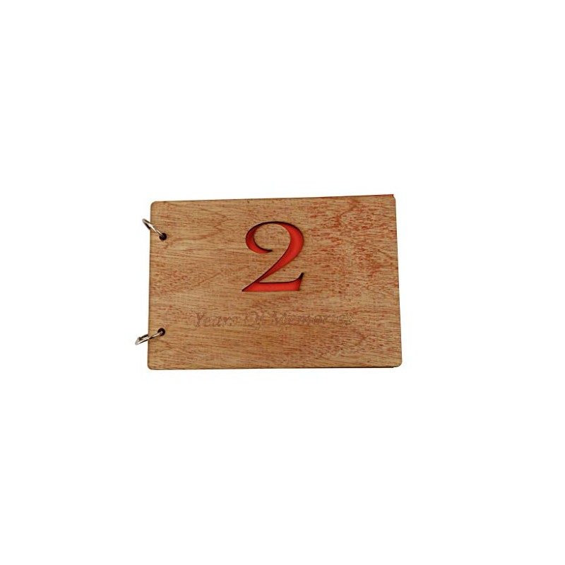 2nd Anniversary Scrapbook - Two Years of Memories Add Photos