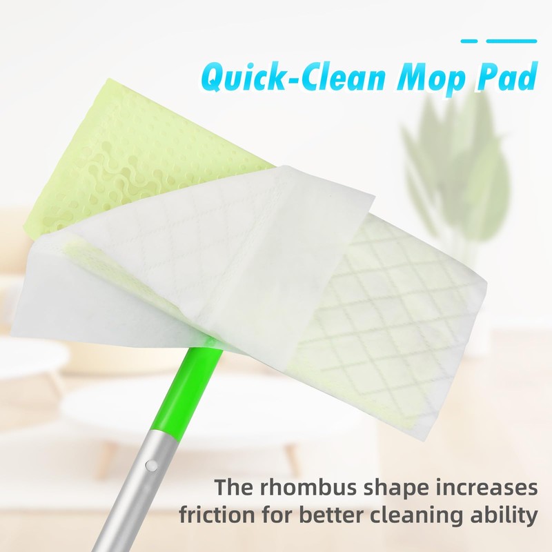 24 Count Unscented Upgraded Wet Mop Refills for Swiffer Sweeper