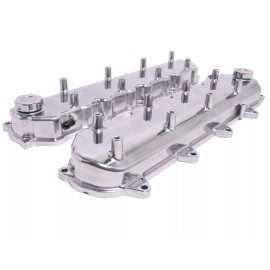 HRC GM GEN V LT LT1 LT4 Valve Covers W/ Coil Mounts Cast Aluminum L83 L86 Polished