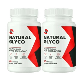 NaturalGlyco 2-Pack Natural Glyco Blood Support Pills, NaturalGlyco Support - 120 Capsules