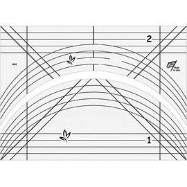 Sew Kind of Wonderful Wonder Curvit Long-arm Set Ruler