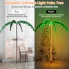 Costway 7 FT Tropical LED Rope Light Palm Tree Pre-Lit