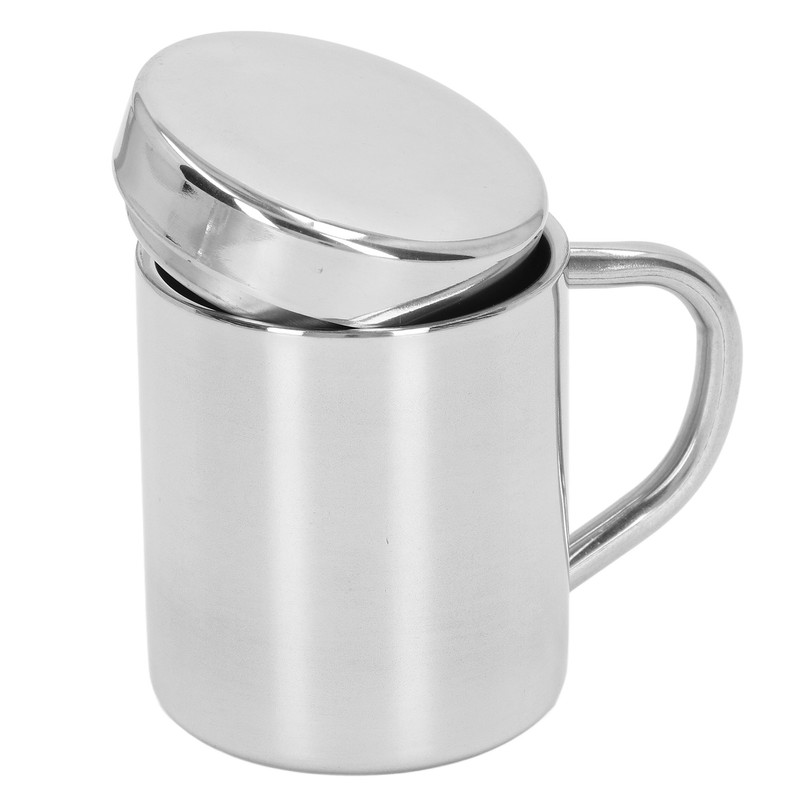Stainless Steel Double Walled Mugs Shatterproof Warm Cold Use Tea