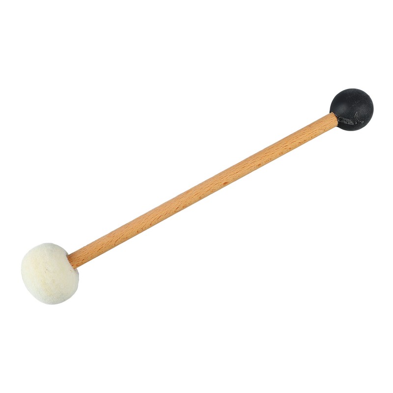 Drum Mallet Antislip Bass Drum Percussion Stick Hammer Wooden Musical