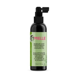 Mielle Rosemary Mint Strengthening Scalp & Edge Cleansing Oil, Nourishing Hair Growth Formula for Healthier, Stronger Edges, 118 ml (Pack of 1)