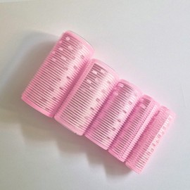 Heat-Conducting Hair Roller for Self-Perm & Styling, Medium 4.0 x 10.3cm 7ea