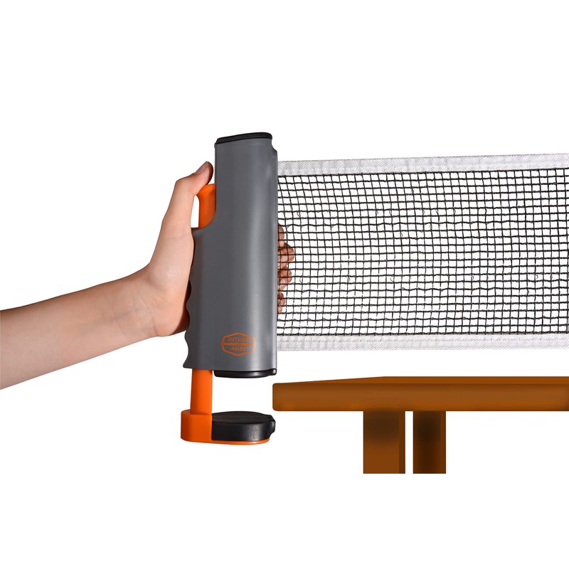 Outside Inside Backpack Travel Ping-Pong Set for Camping, Backyard &