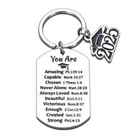 Class of 2025 Senior 2025 Gifts, 5th 8th Grade Graduation Gifts for Daughter Son, Nursing High School College PHD Masters Degree Graduation Gifts for Women Men, Christian Graduation Gifts for Her Him