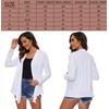 Famrrifuu Cardigan Women's Long Waterfall Cardigan Summer Lightweight Jacket Casual