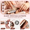 6PCS Gen 2 Replacement Heads for Flawless Facial Hair Remover,