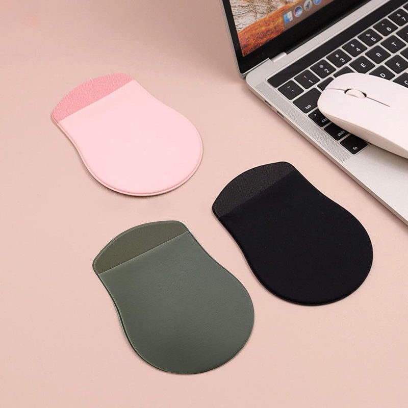Pink Universal Stick-On Mouse Pouch Mouse Holder for Mouse Sleeve