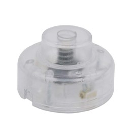 Foot Switch Transparent for Round Cable 250 V/1 A Cord Switch Foot Pedal Switch Diameter 62 x 40