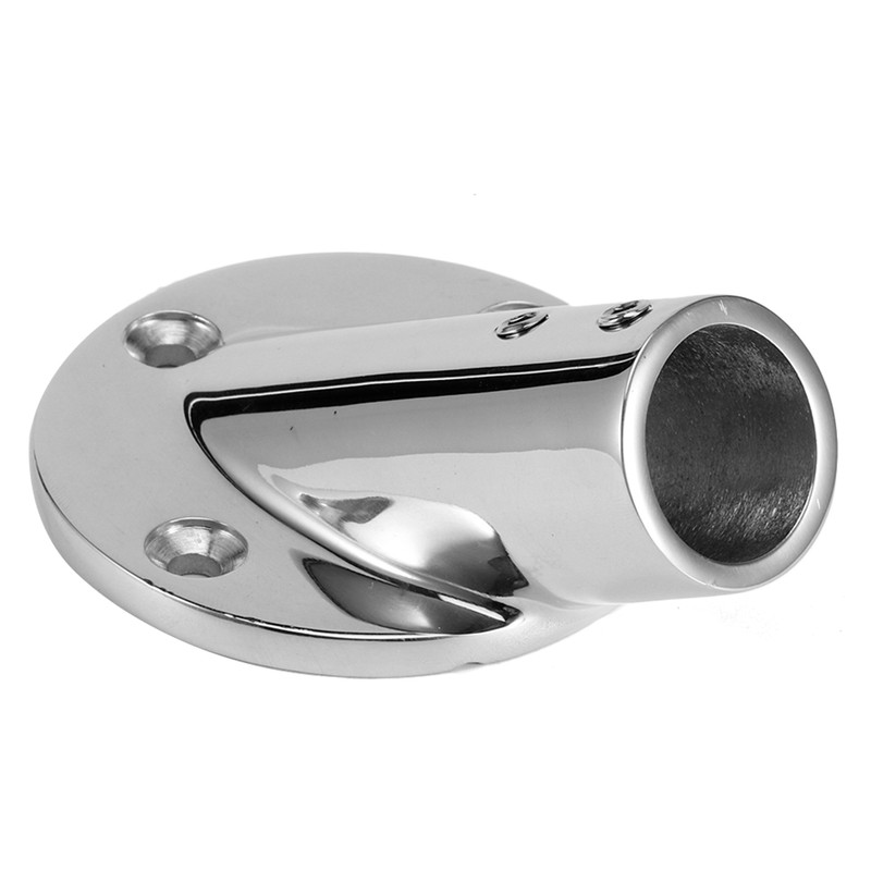 30 Degree Round Tube Base Hand Rail Railing Fitting 316