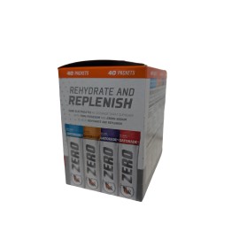 Gatorade G Zero Powder Variety Pack (40 Ct.)  Orange Grape Fruit Punch Glacier